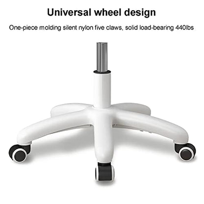 Velvet Fluffy Adjustable Vanity Chair Comfy Executive Spinning Chair with Arms Upholstered Makeup/Office Computer Chair for Bedrooms Aesthetic Desk Chair for Home Buy Now!